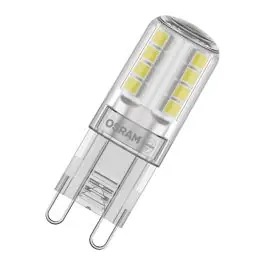 Dobbeltpakke 2x Osram LED Kapsel G9 Klar 2.6W 320lm - 827 Ekstra Varm Hvid Erstatter 30W - Kundernes favoritter