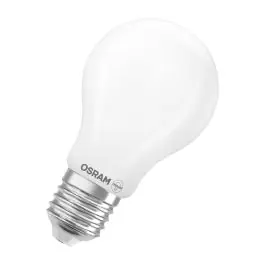 Begrænset lager | Dobbeltpakke 2x Osram Classic LED E27 Pære Filament Matt 3.8W 806lm Ultra Efficiency - 840 Kold Hvid Erstatter 60W