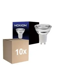 Anbefalet valg | Fordelspakke 10x Noxion LED Spot GU10 PAR16 2.4W 230lm 36D - 830 Varm Hvid Erstatter 35W