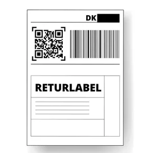 Bedst sælgende | Returlabel