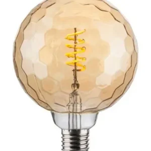 Sikker handel - SOMMER OUTLET - Halo Design - E27 LED Lyskilde - COLORS Geo Amber Ø125mm (1-2-3 STEP)