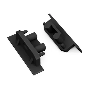 Netop kommet | Endestykker til GROOVE10 Gen2 SQ - Sort m. hul - 20 stk