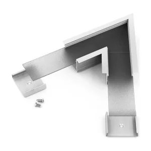 Vinkel til LED Profil VARIO30-07 - 60° - Anodiseret - Hurtig afsendelse