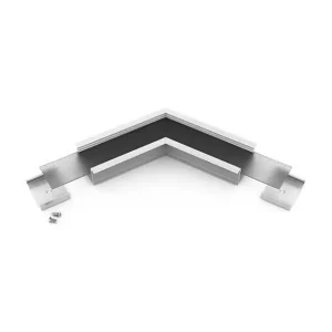 Vinkel til LED Profil VARIO30-07 - 120° - Anodiseret | Nem betaling