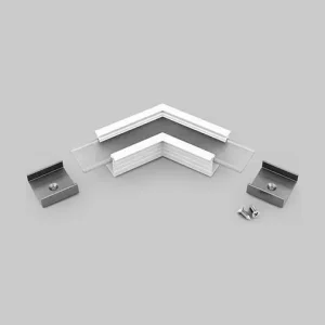 Vinkel til LED Profil LINEA-IN20 - 120° - Hvid - Kan bestilles