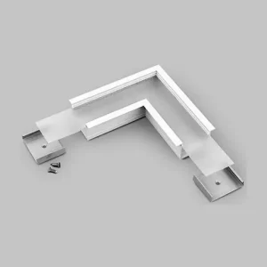 Vinkel til LED Profil VARIO30-07 - 90° - Hvid | Bedste pris