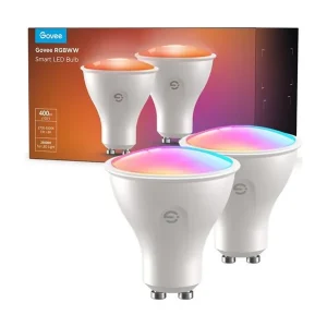 Tryg betaling - Govee - GU10 WiFi & Bluetooth RGBWW Bulb - 400lm - 2-pak