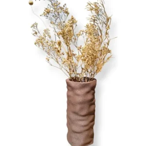 Udsalg | Simiu - Clayla - Vase - 20 cm - Mokka