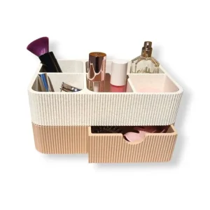 Prisnedsættelse - Simiu - Drawia - makeup opbevaring - Beige-marmor/beige