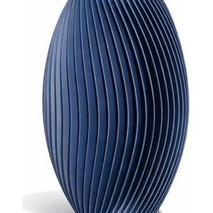 Kun i begrænset tid | Simiu - LAMEL vase - 18 cm - Navy blå
