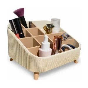 Simiu - THALOR - Makeup Stander Med Ben - Marmor/Beige - På lager