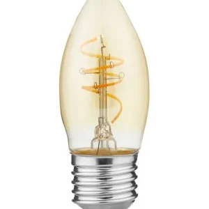 E27 - SPL Slim Flex - Amber - Ø 35mm - 470lm - 2200K - CRI 90 - Dæmpbar - Populært produkt