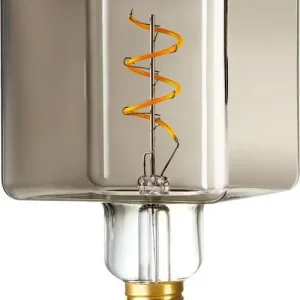 E27 - SPL Ice Cube - Smoke - Ø 95mm - 100lm - 2200K - CRI 90 - Dæmpbar | Kampagnepris