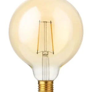 Skarp pris - E27 - SPL Premium Globe - Amber - Ø 125mm - 250lm - 2200K - CRI 90 - Dæmpbar