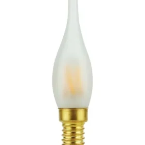 E14 - SPL Mini Tip Candle - Frosted - Ø 23mm - 90lm - 2000K - CRI 93 - Dæmpbar | Tilbud