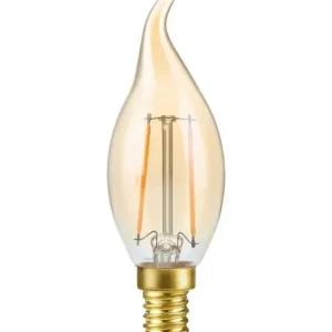 Udsalg - E14 - SPL Tip Candle - Amber - Ø 35mm - 250lm - 2200K - CRI 90 - Dæmpbar