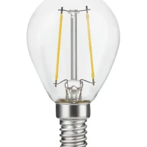 E14 - SPL Ball E14 - Klar - Ø 45mm - 250lm - 2500K - CRI 90 - Dæmpbar - Kun kort tid