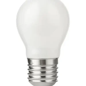 Tilbudspris - E27 - SPL Ball E27 - Opal - Ø 45mm - 470lm - 2700K - CRI 90 - Dæmpbar