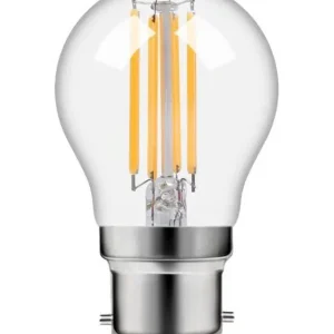 Ba22d - SPL Ball Ba22d - Klar - Ø 45mm - 470lm - 2500K - CRI 93 - Dæmpbar - Favorit blandt kunder