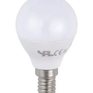 E14 - SPL General VR 100-240V - Opal - Ø 45mm - 270lm - 3000K - CRI 80 - Ikke dæmpbar | Kun kort tid