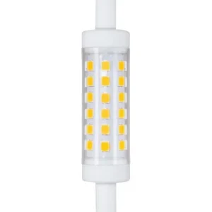 Ekspreslevering - R7s - SPL Round - Klar - Ø 15mm - 490lm - 3000K - CRI 80 - Ikke dæmpbar