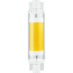 Skarp pris - R7s - SPL COB - Klar - Ø 16mm - 470lm - 3000K - CRI 80 - Dæmpbar