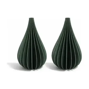 Simiu - Juleophæng - 6 cm - Dråbe - Grøn - 2 pak | Populært produkt