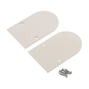 Bestil online - Endestykker til NAMI23 - Mandelbeige - Metal - 2 stk