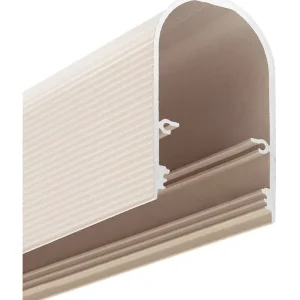 Begrænset lager - LED Profil NAMI23 - 1m - Mandelbeige