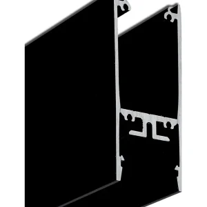 Bestil online - LED Profil PIXY20-02 - 1m - Sort