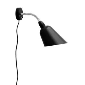 BELLEVUE AJ9 - VÆGLAMPE - SORT/STÅL - Outlet