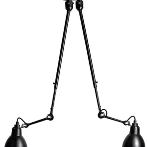 302 DOBBELT LOFTLAMPE SORT/SORT - Rabat