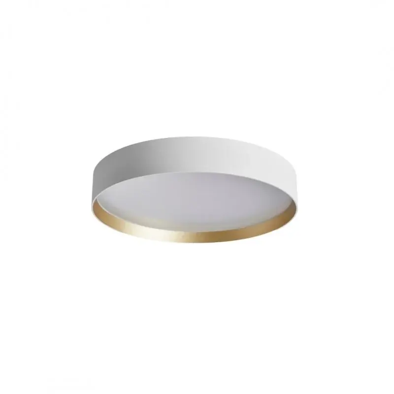 LUCIA PLAFOND Ø45 HVID/GULD | Premium kvalitet