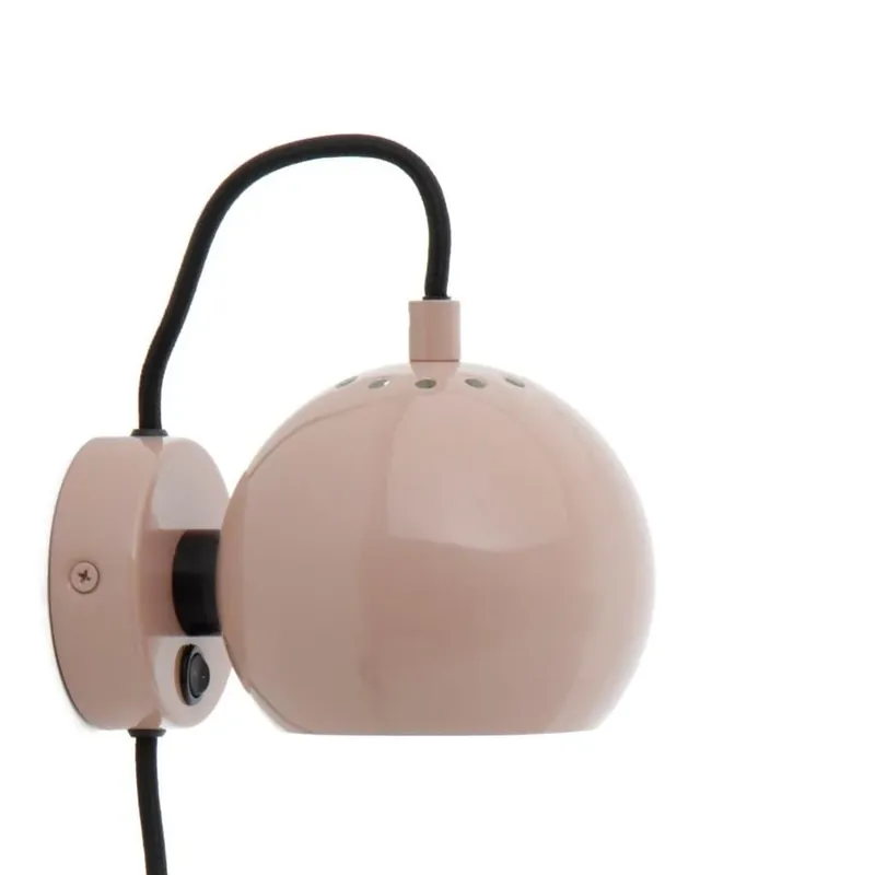 Ball Væglampe - Blank Nude | Sidste mulighed