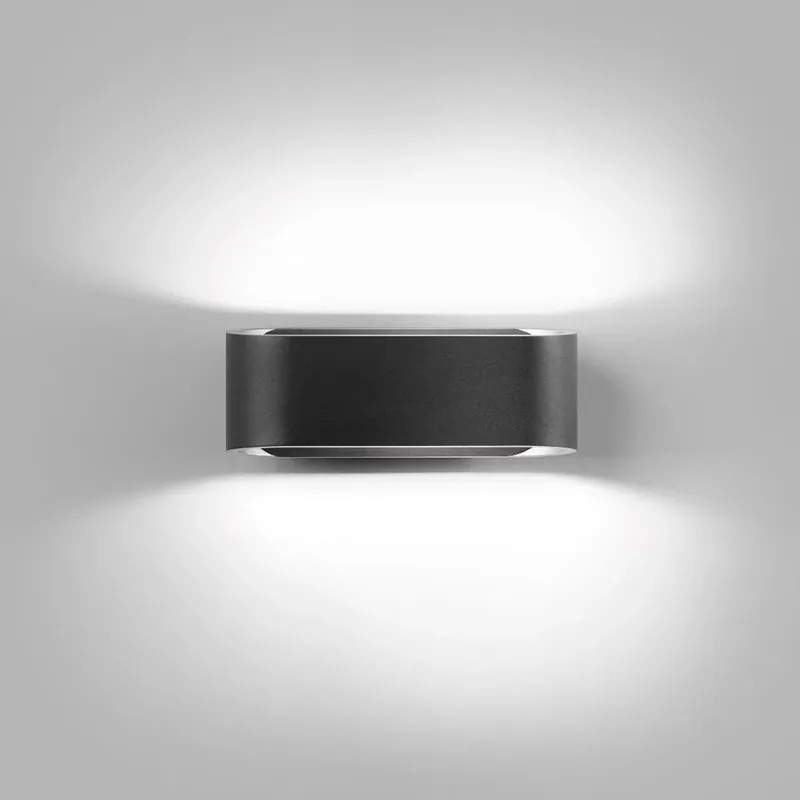 Aura W1 Væglampe Sort LED - Bedst sælgende