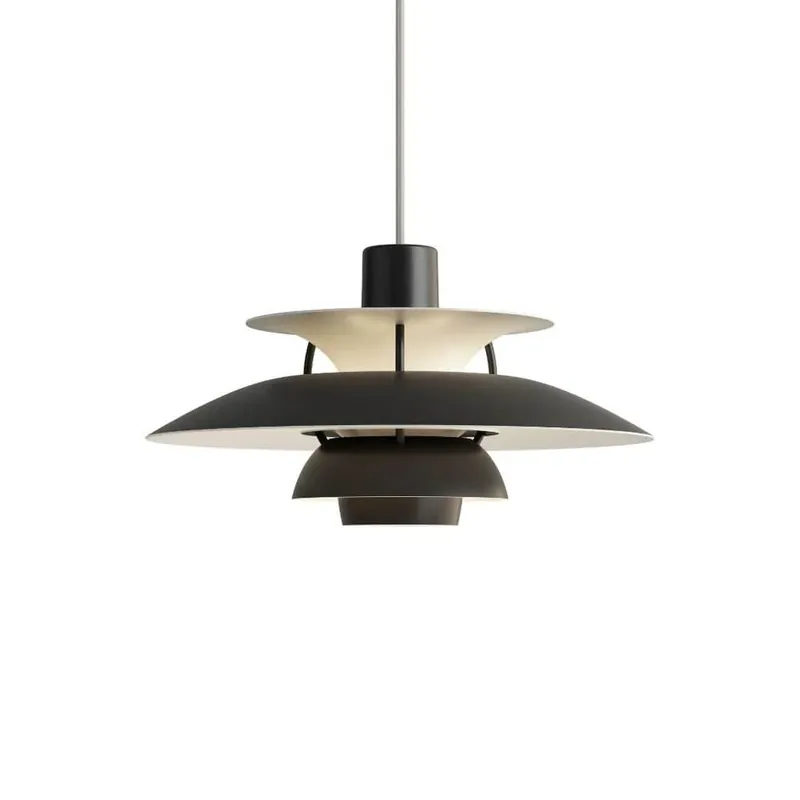 PH 5 Mini - Pendel - Monokrom Sort - Leveres hurtigt