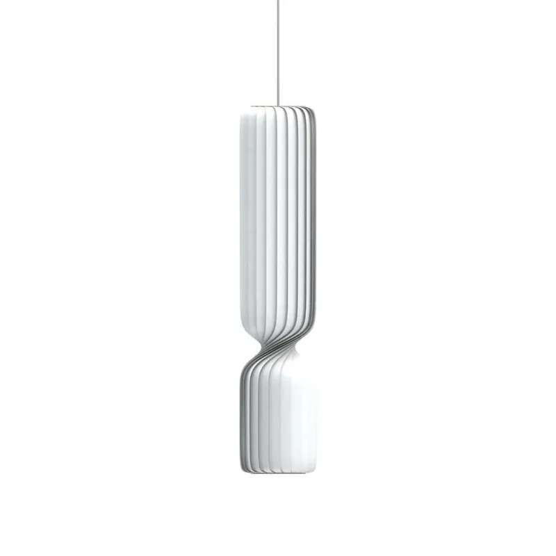 TR41 Pendel Hvid Polykarbonat - Tom Rossau (H 120 cm) | Premium kvalitet