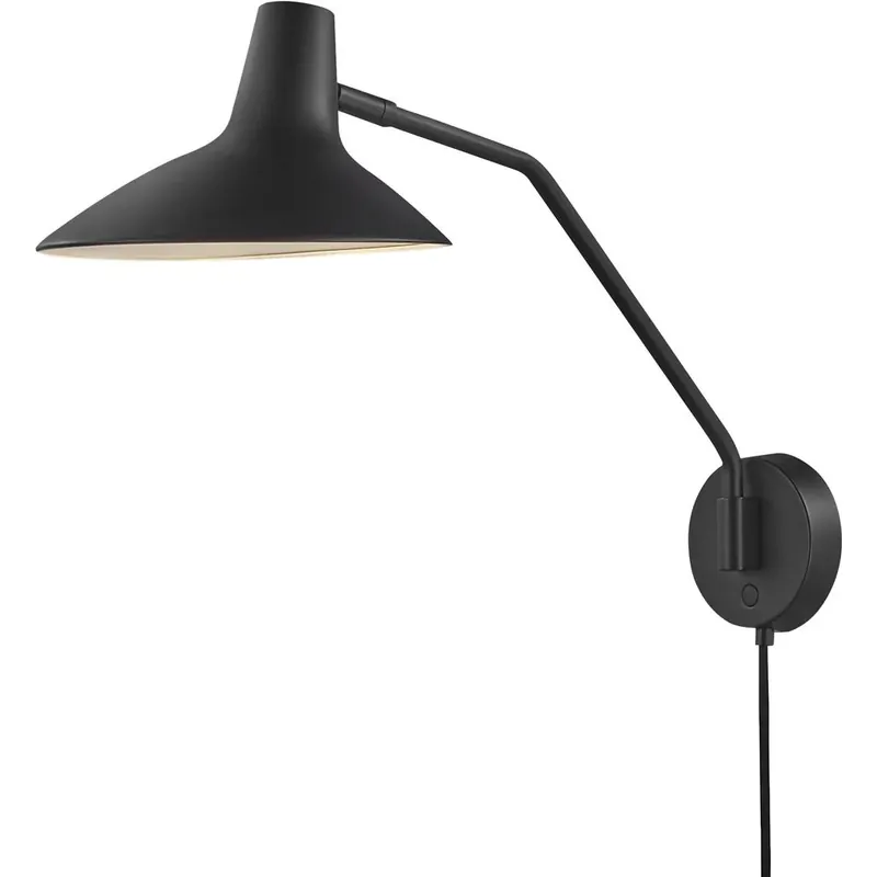 DARCI VÆGLAMPE SORT 2120551003 | Bestil nemt