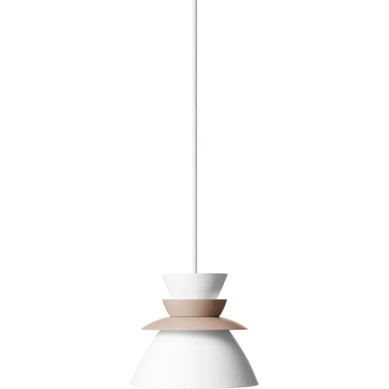 Særpris | SUNDOWNER PENDANT 175 Hvid/Sand 201017518
