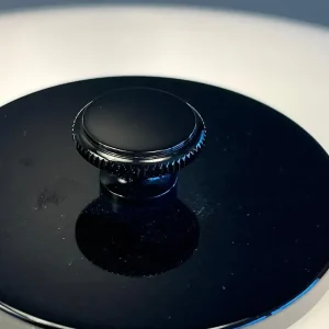 TOPMØTRIK SORTFORKROMET PH 3-2 GLASS TABLE | Topprodukt