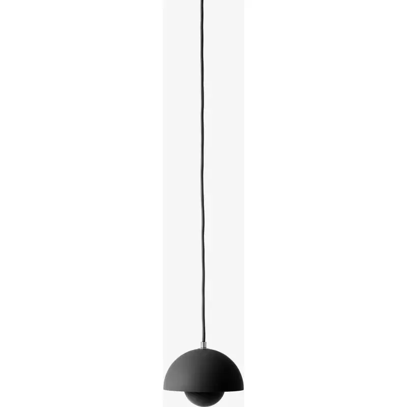 Netop kommet - FLOWERPOT VP10 - PENDEL Ø16 - MAT SORT