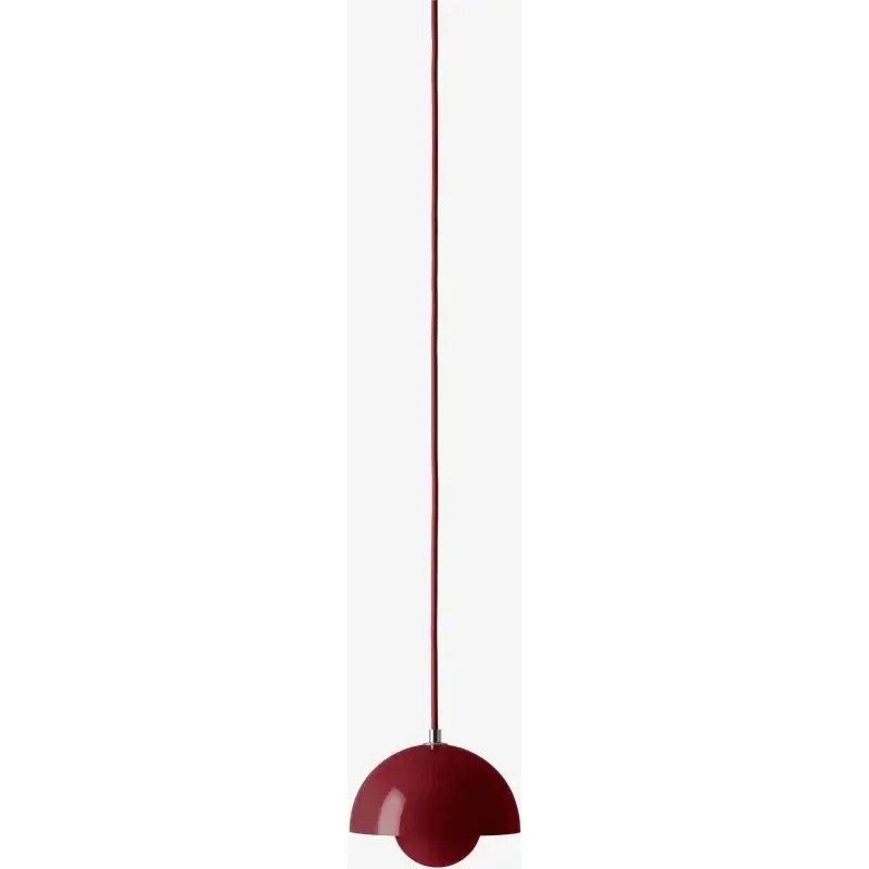 FLOWERPOT VP10 - PENDEL Ø16 - VERMILION RØD - Skynd dig