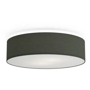 Soft Plafond Ø50 - Loftlampe - Grøn Uld - Æstetisk loftsbelysning med tekstur | Populær