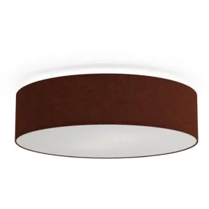 Begrænset antal - Soft Plafond Ø44 - Loftlampe - Rustrød Uld, 2×E27