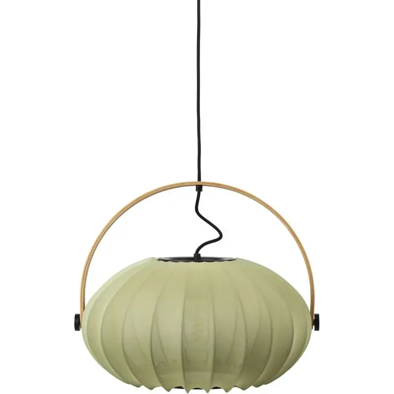 DC Ø40 TEKSTIL PENDEL GRØN - Halo Design | Kan bestilles