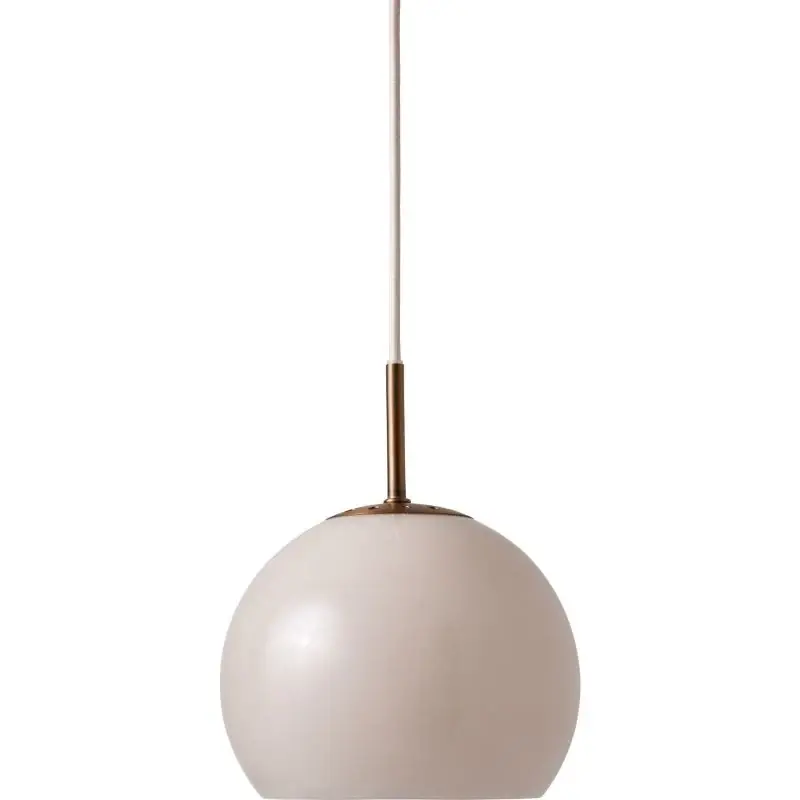 Begrænset lager | BALL PENDEL GLAS Ø18 SAND GREY - Frandsen
