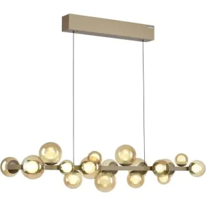 Sikker handel - PURE E-POPUP LANGBORDSPENDEL 115 CM GLAS CHAMPAGNE