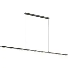 SLIM LANGBORDSPENDEL L150 SORT LED | Dagens tilbud