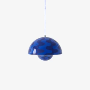Ekstra rabat | &Tradition Flowerpot VP7 pendel – Cobalt Blue & Twilight Blue Pattern