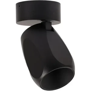 Tilbudspris - FACET W70 LED 2700K SORT PÅBYGNINGSSPOT